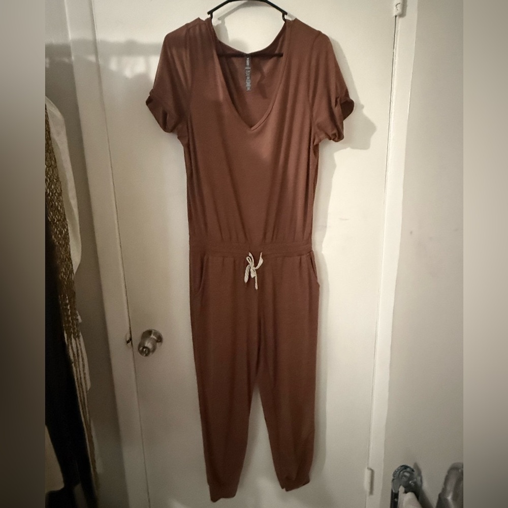 Brown Vuori Jumpsuit